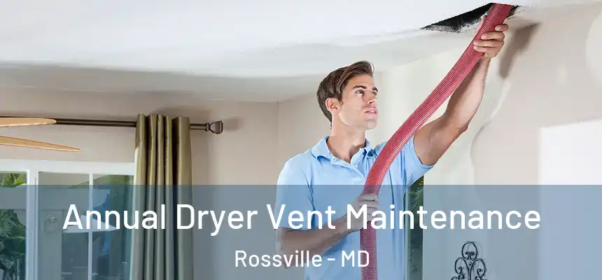  Annual Dryer Vent Maintenance Rossville - MD