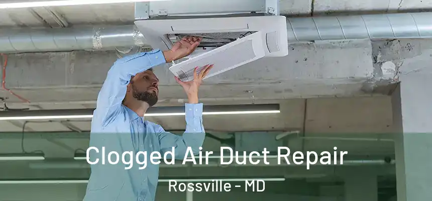 Clogged Air Duct Repair Rossville - MD